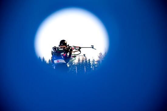 Биатлон. 3 этап. Кубок Содружества. Мужчины. 12.5 км. Гонка преследования