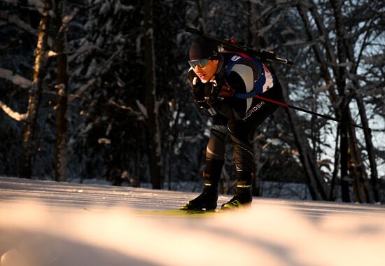 Биатлон. 3 этап. Кубок Содружества. Мужчины. 12.5 км. Гонка преследования