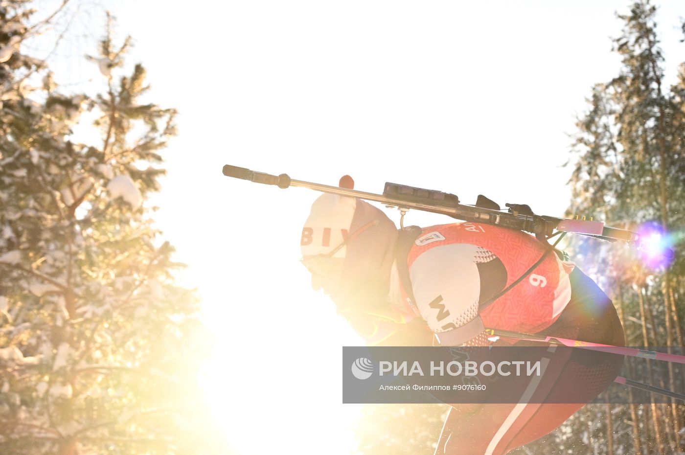 Биатлон. 3 этап. Кубок Содружества. Женщины. 10 км. Гонка преследования