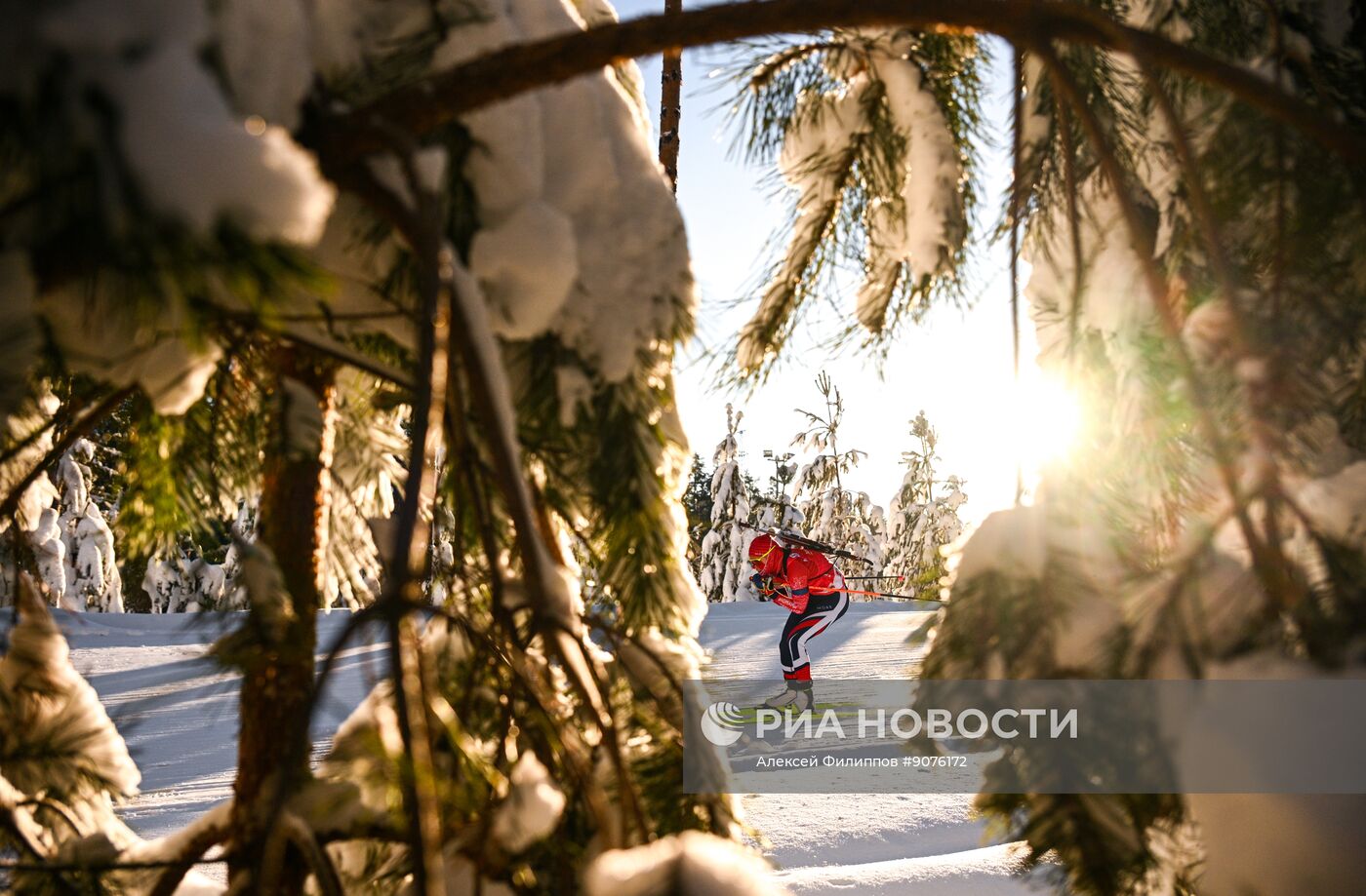 Биатлон. 3 этап. Кубок Содружества. Женщины. 10 км. Гонка преследования
