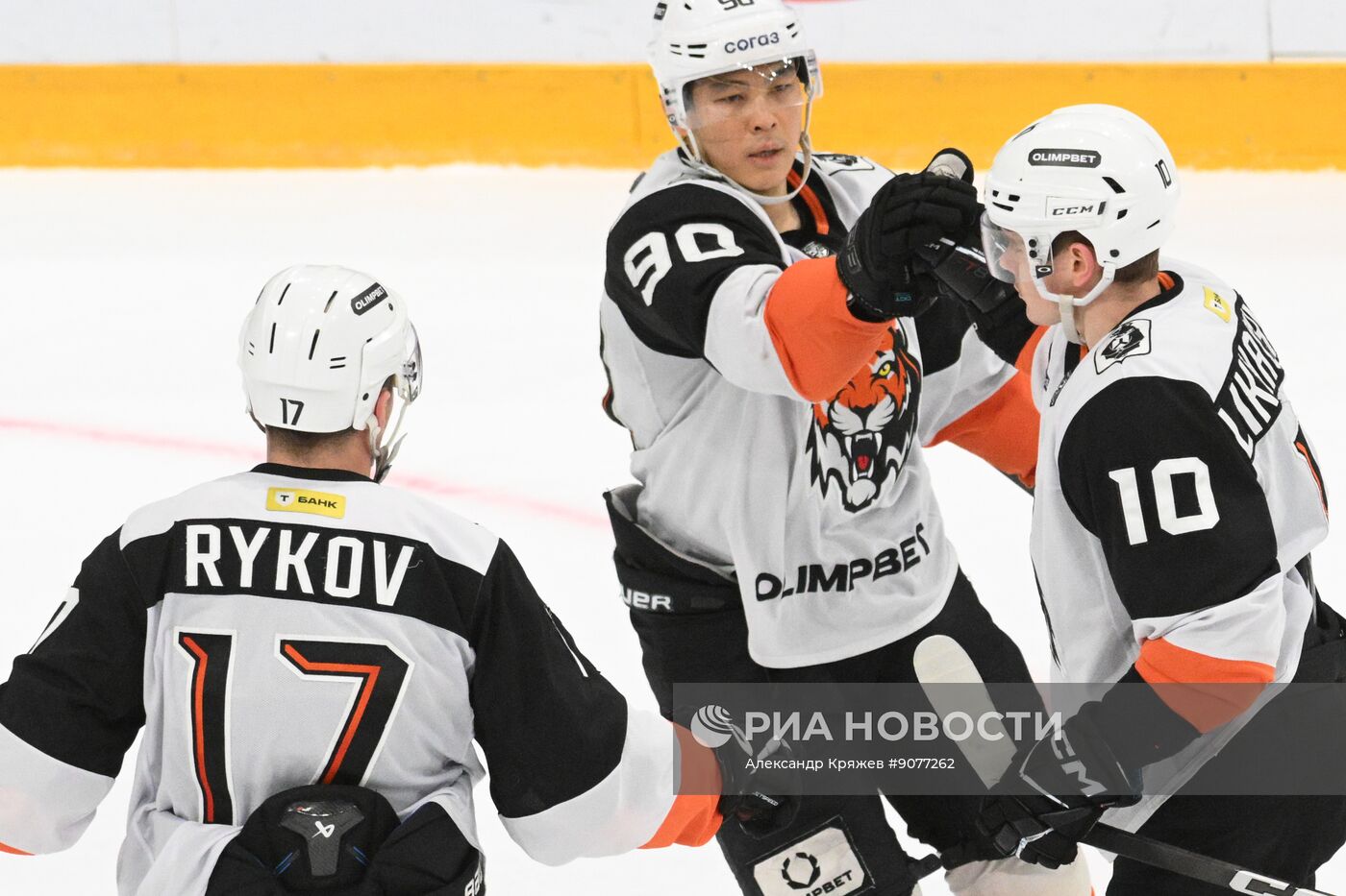 Хоккей. КХЛ. "Сибирь" (Новосибирск) - "Амур" (Хабаровск)