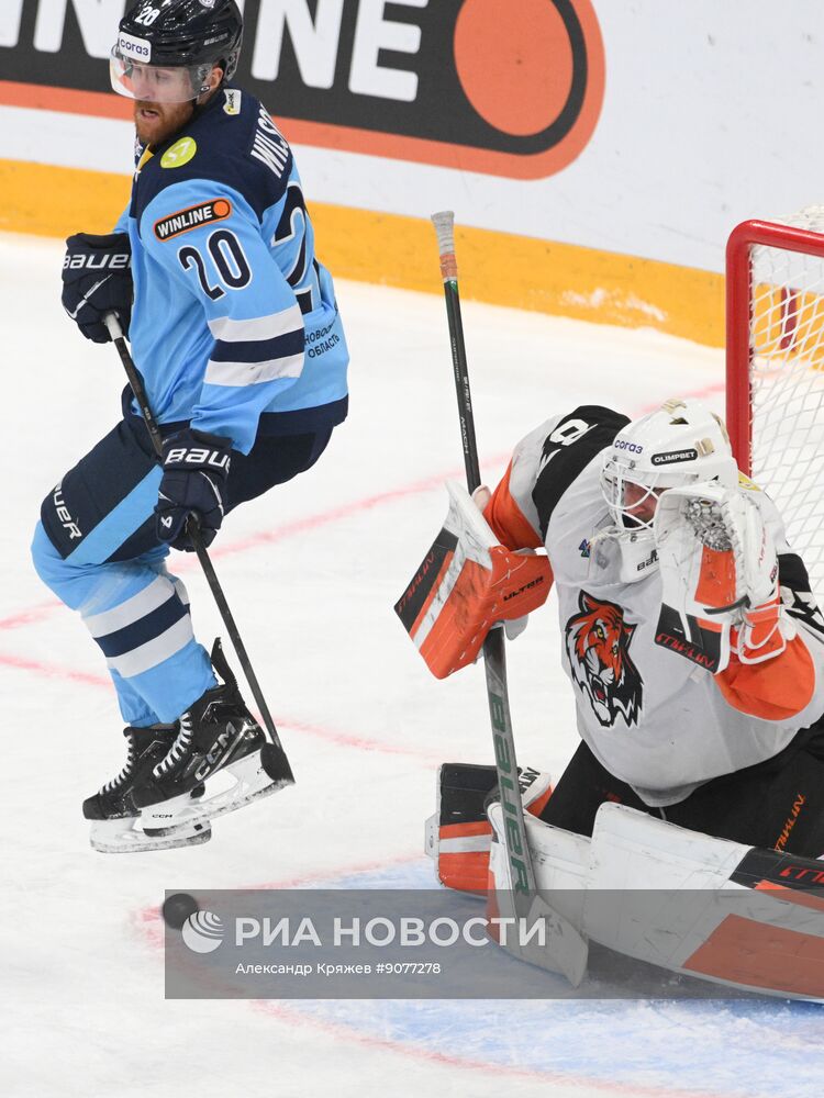 Хоккей. КХЛ. "Сибирь" (Новосибирск) - "Амур" (Хабаровск)