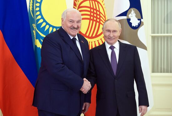 Президент Владимир Путин принял участие в работе Высшего Евразийского экономического совета