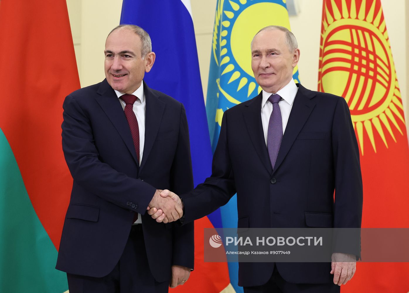 Президент Владимир Путин принял участие в работе Высшего Евразийского экономического совета