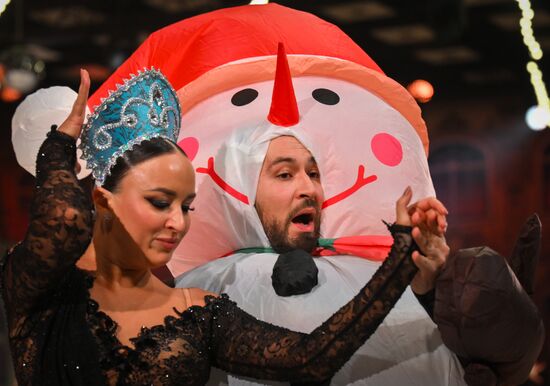 Кубок Деда Мороза и Снегурочки на танцевальном турнире Moscow Ball