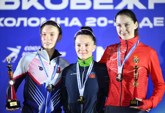Чемпионат России по конькобежному спорту. День третий