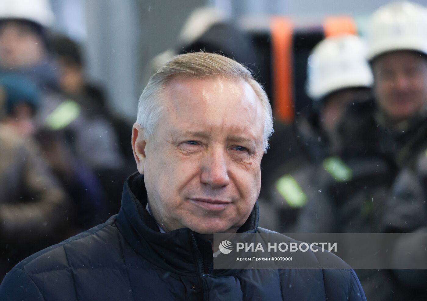 Открытие первого этапа трамвайной линии "Славянка" в Санкт-Петербурге