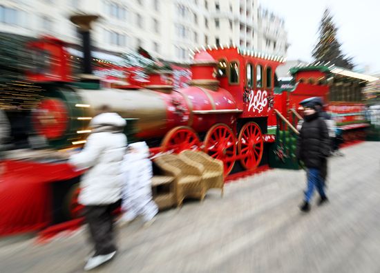 Предновогодняя Москва