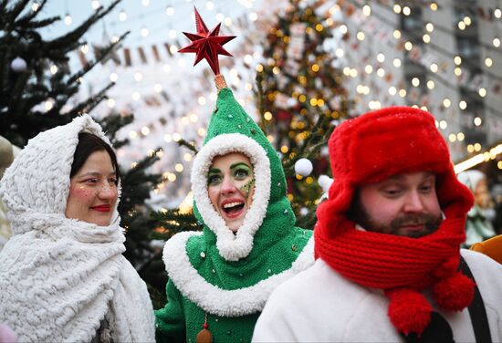 Предновогодняя Москва