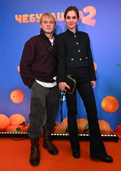 Премьера фильма "Чебурашка 2" в кинотеатре "КАРО 11 Октябрь" в Москве