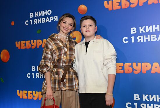 Премьера фильма "Чебурашка 2" в кинотеатре "КАРО 11 Октябрь" в Москве
