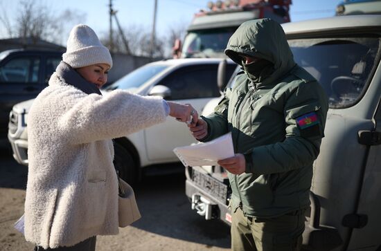 Передача автомобилей для бойцов СВО в Краснодаре
