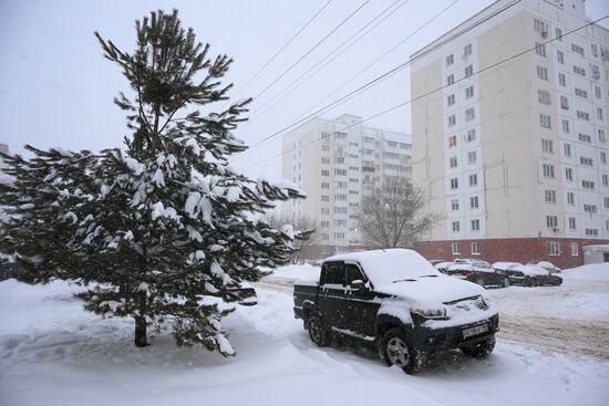 Зима в Новосибирске