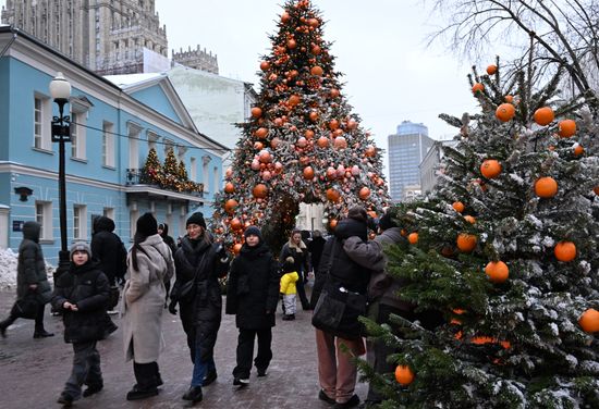 Предновогодняя Москва