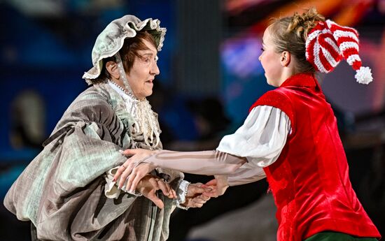 Премьера ледового шоу Ильи Авербуха "Буратино" в Москве