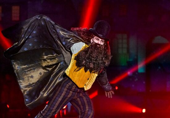 Премьера ледового шоу Ильи Авербуха "Буратино" в Москве