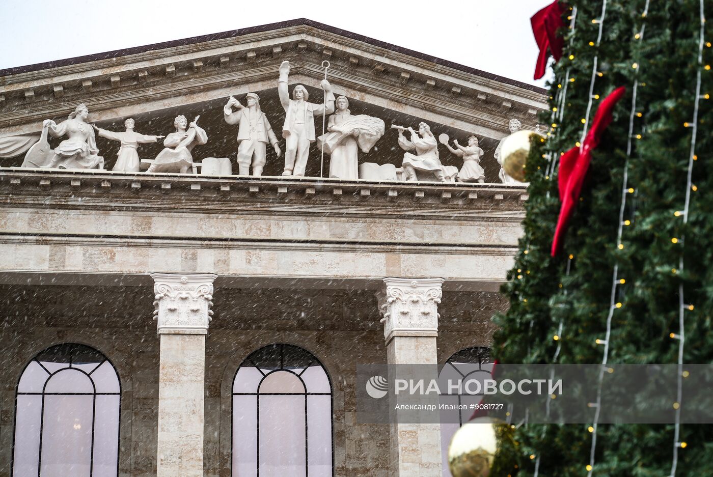 Открытие восстановленного Мариупольского драматического театра
