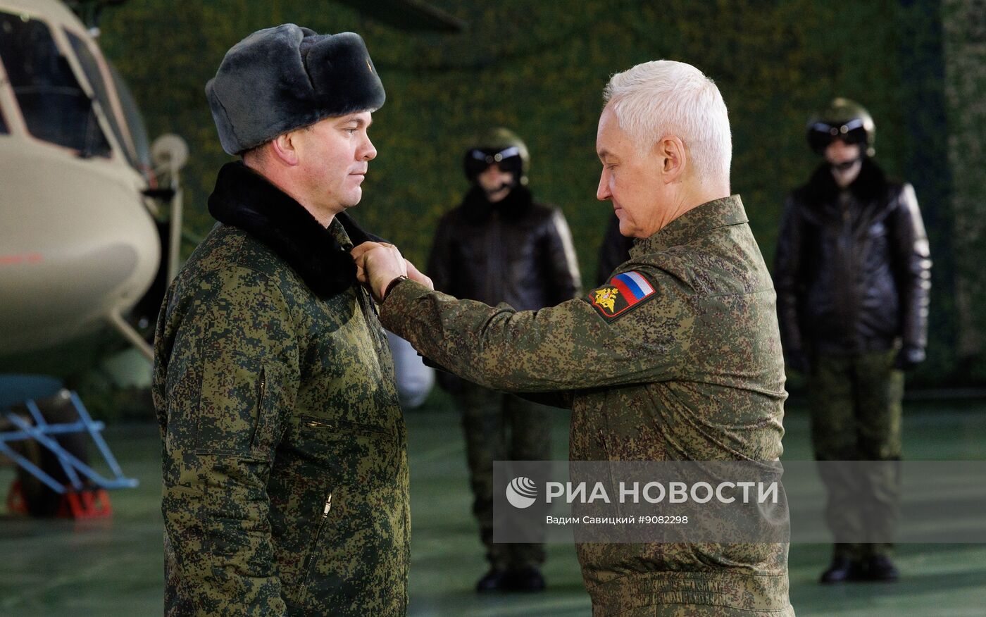 Министр обороны РФ Андрей Белоусов вручил госнаграды военнослужащим РФ