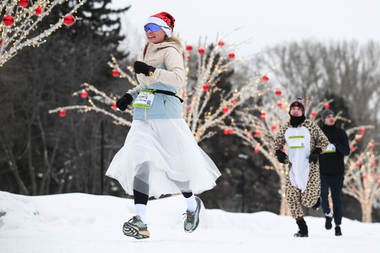 Новогодний "Забег Обещаний - 2026" в Новосибирске