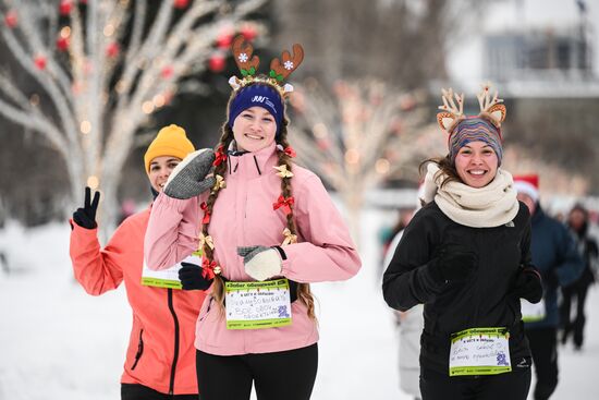 Новогодний "Забег Обещаний - 2026" в Новосибирске