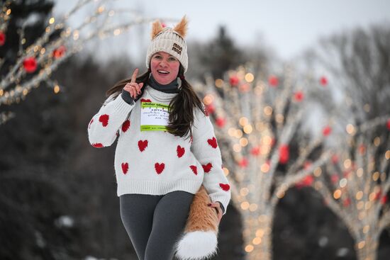 Новогодний "Забег Обещаний - 2026" в Новосибирске