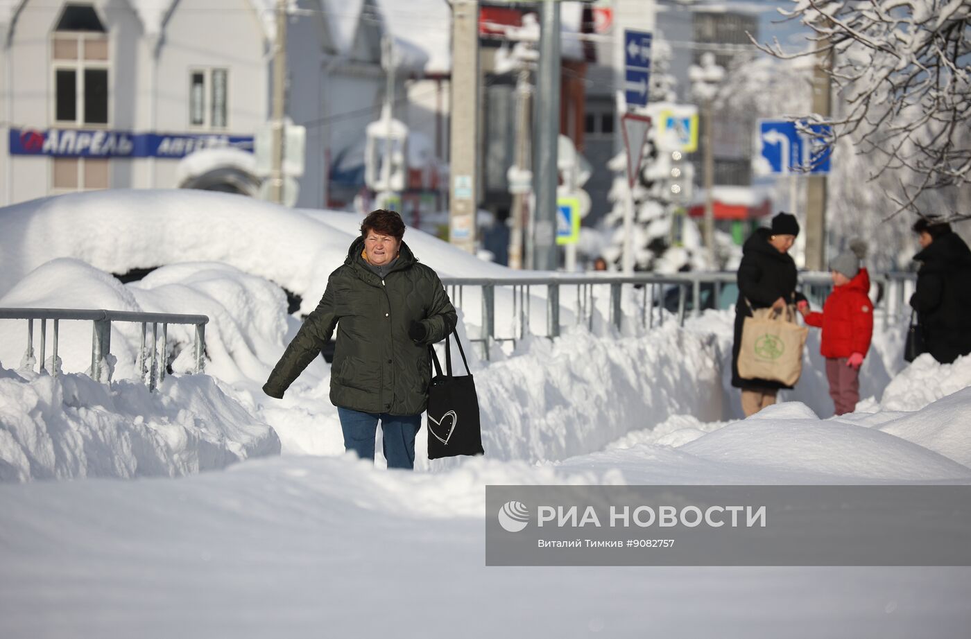 Режим ЧС в Краснодарском крае из-за мощных снегопадов