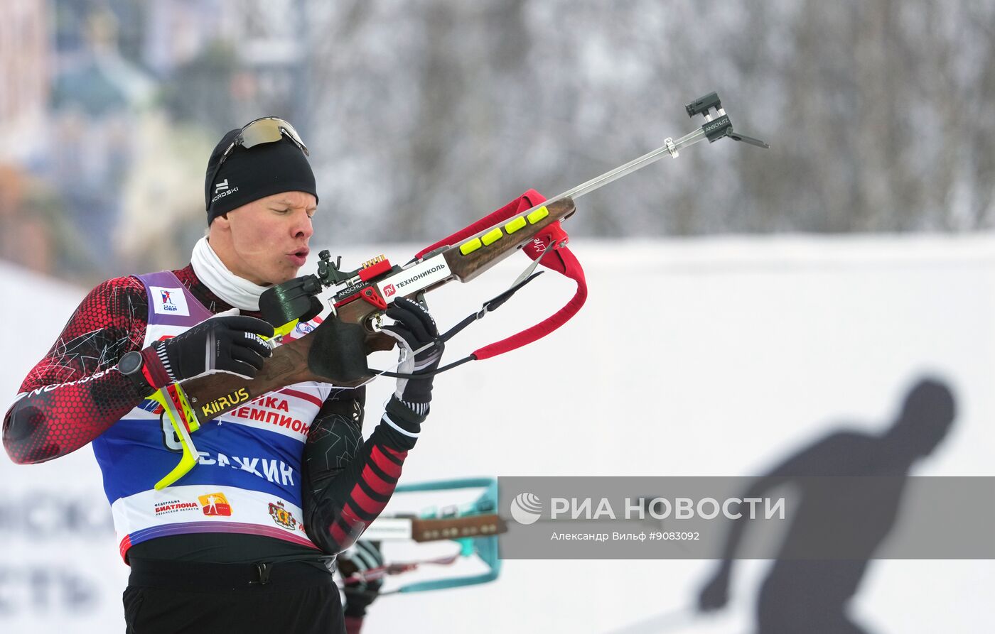 Забег лучших лыжников и биатлонистов "Гонка чемпионов". День первый