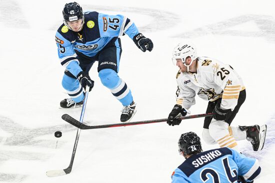Хоккей. КХЛ. "Сибирь" (Новосибирск) – "Адмирал" (Владивосток)