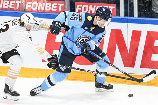 Хоккей. КХЛ. "Сибирь" (Новосибирск) – "Адмирал" (Владивосток)