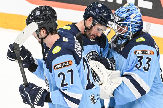 Хоккей. КХЛ. "Сибирь" (Новосибирск) – "Адмирал" (Владивосток)