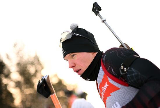 Биатлон. Чемпионат России. Тренировки. Мужчины