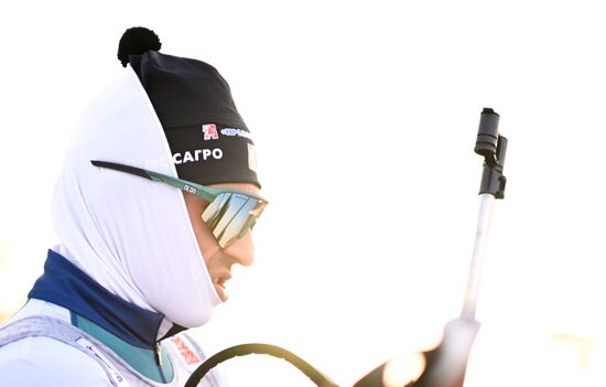 Биатлон. Чемпионат России. Тренировки. Мужчины