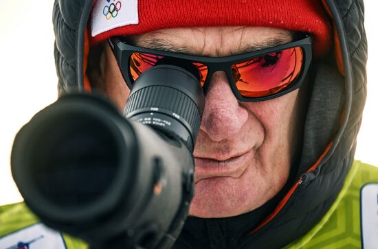 Биатлон. Чемпионат России. Тренировки. Женщины