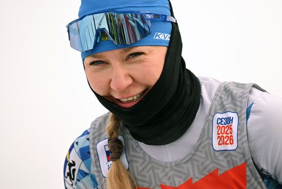 Биатлон. Чемпионат России. Тренировки. Женщины