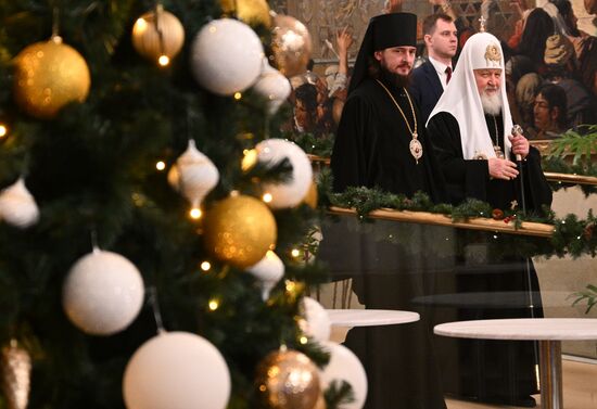 Патриаршая Рождественская ёлка в Храме Христа Спасителя