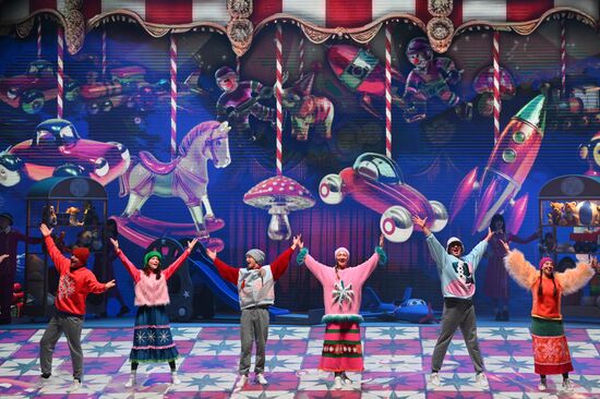 Патриаршая Рождественская ёлка в Храме Христа Спасителя