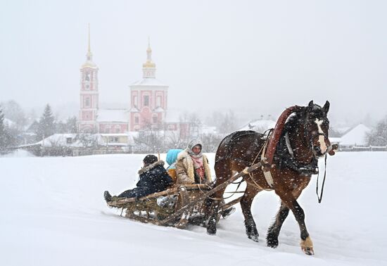 Праздник "Святки в Суздале"