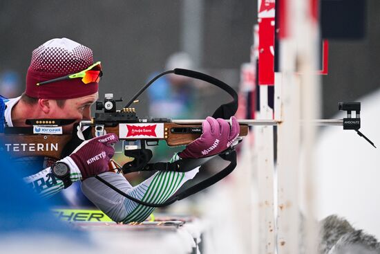 Биатлон. Чемпионат России. Индивидуальная гонка. Мужчины