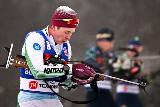 Биатлон. Чемпионат России. Индивидуальная гонка. Мужчины