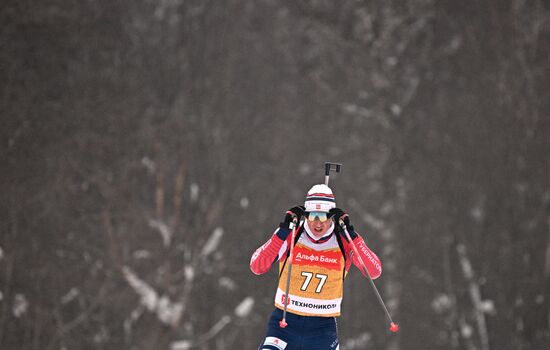 Биатлон. Чемпионат России. Индивидуальная гонка. Мужчины