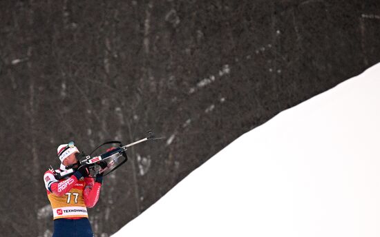 Биатлон. Чемпионат России. Индивидуальная гонка. Мужчины