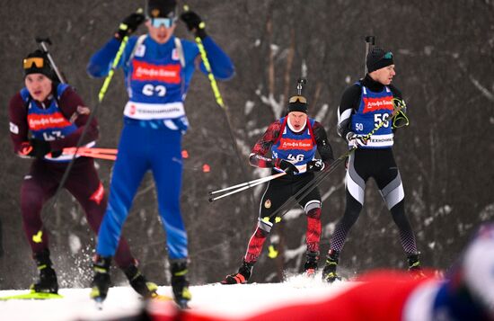 Биатлон. Чемпионат России. Индивидуальная гонка. Мужчины