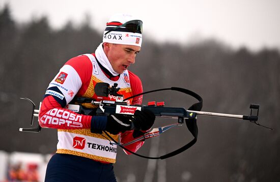 Биатлон. Чемпионат России. Индивидуальная гонка. Мужчины