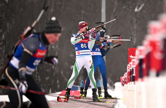 Биатлон. Чемпионат России. Индивидуальная гонка. Мужчины