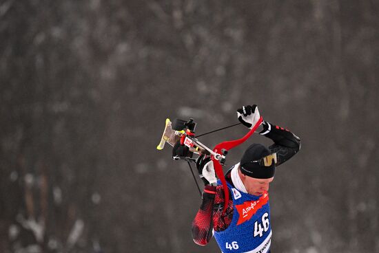 Биатлон. Чемпионат России. Индивидуальная гонка. Мужчины