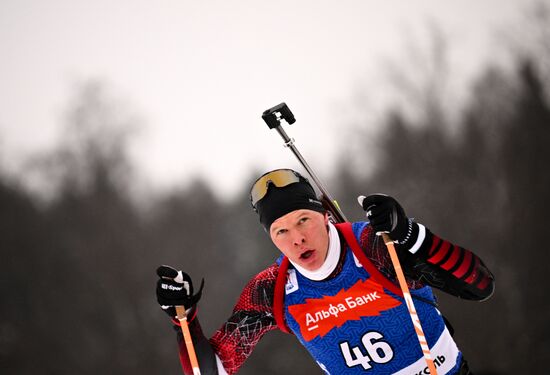 Биатлон. Чемпионат России. Индивидуальная гонка. Мужчины