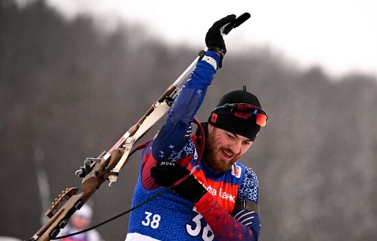 Биатлон. Чемпионат России. Индивидуальная гонка. Мужчины