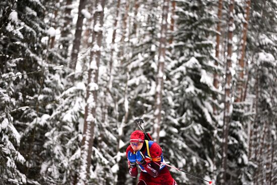 Биатлон. Чемпионат России. Индивидуальная гонка. Мужчины