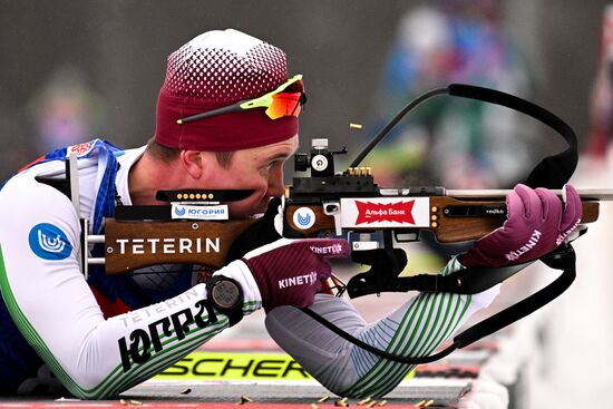 Биатлон. Чемпионат России. Индивидуальная гонка. Мужчины