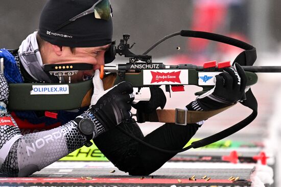 Биатлон. Чемпионат России. Индивидуальная гонка. Мужчины